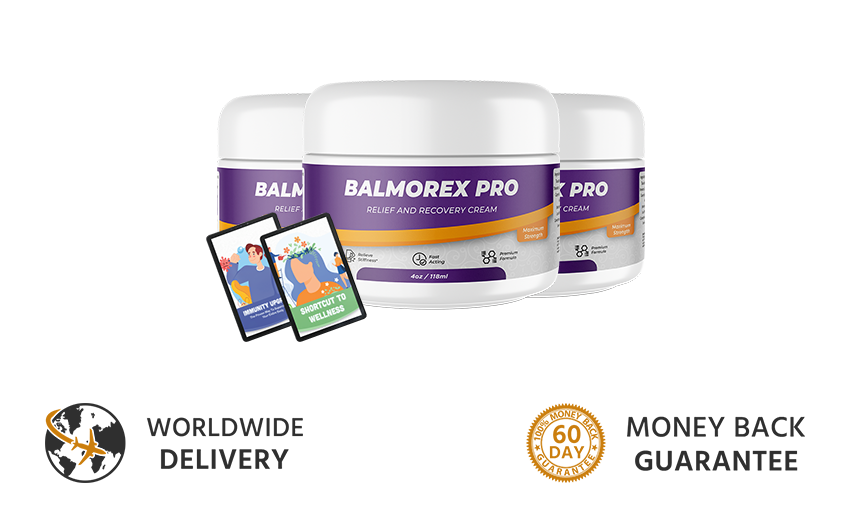 3 Jars of Balmorex Pro